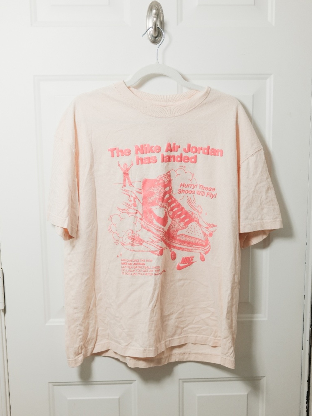 Air Jordan Jordan Oversized Graphic T-Shirt 'Guava Ice' Size L